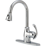 Moen Terrace Chrome One-Handle Pull-Down Kitchen Faucet