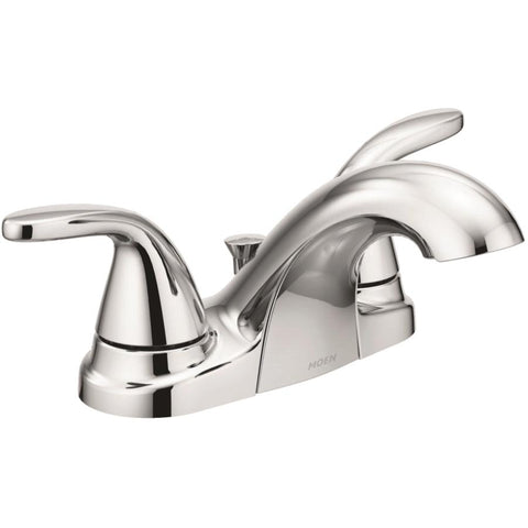 Moen 84603 Adler Chrome Two Handle Bathroom Faucet 4 in. Centerset 2