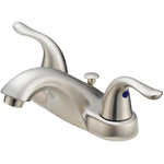 Merton 2 Handle Centerset Lavatory Faucet - Brushed Nickel