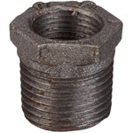 1/2" x 3/8" Black Iron Hex Bushing