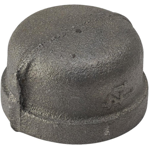 1-1/4" Black Iron Cap