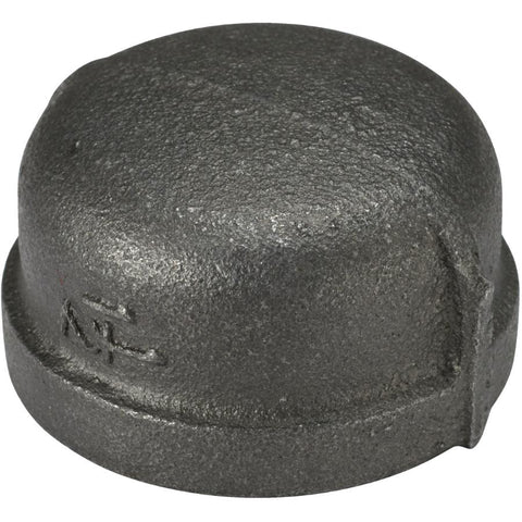 1-1/2" Black Iron Cap