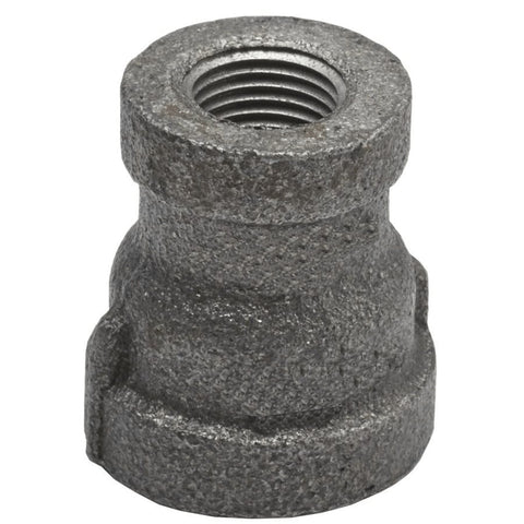 1/2" x 3/8" Black Iron Reducing Coupling