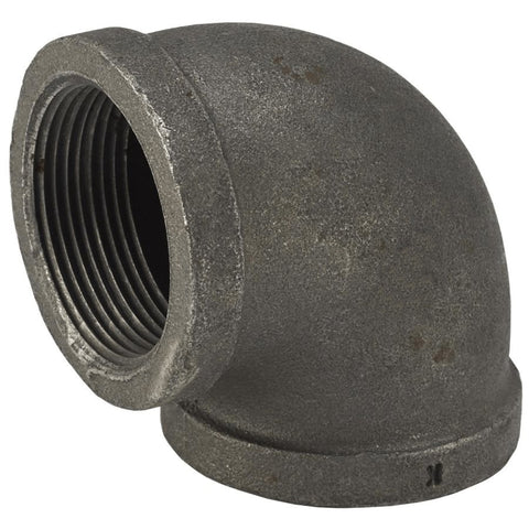 1/4" Black Iron 90 Degree Elbow