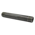 1/2" x 12" Black Steel Nipple