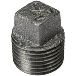 1/2" Black Iron Cored Plug