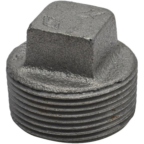 1-1/4" Black Iron Cored Plug