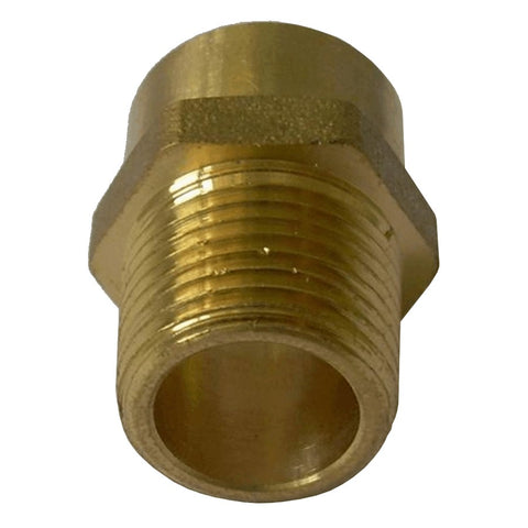 1/2" Copper x 3/8" MPT Brass Adapter