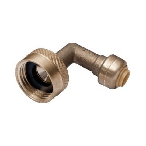 1/4 inch(s) Sharkbite x 3/4 inch(s) Garden Hose Thread Dishwasher Elbow