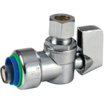 1/2 inch(s) x 3/8 inch(s) Push N' Connect Angle Valve