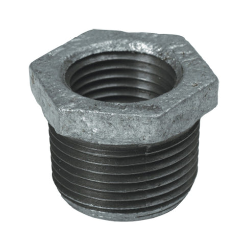 1" x 1/4" Galvanized Hex Bushing