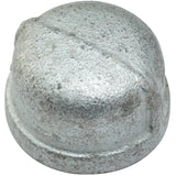 1" Galvanized Cap