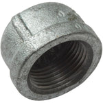 1" Galvanized Cap