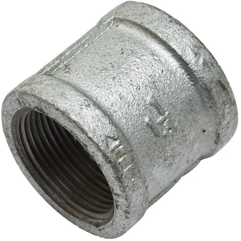 1-1/4" Galvanized Coupling