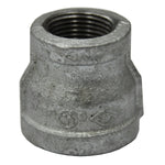 1/2" x 1/4" Galvanized Reducing Coupling