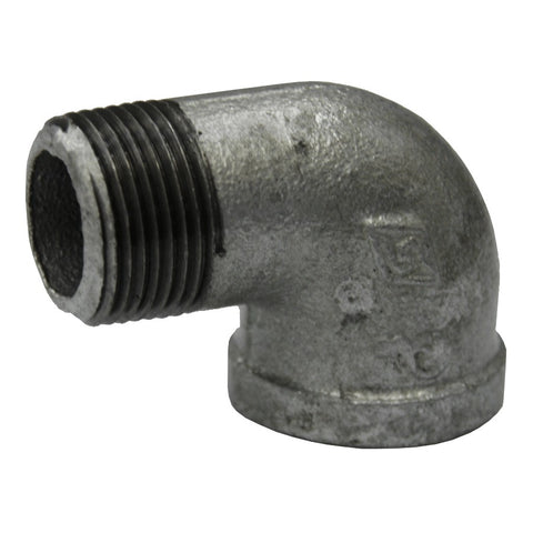 1-1/4" Galvanized 90 Degree Street Elbow