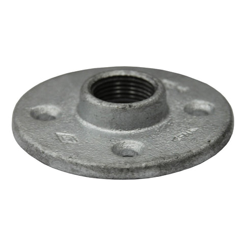 1/2" Galvanized Floor Flange