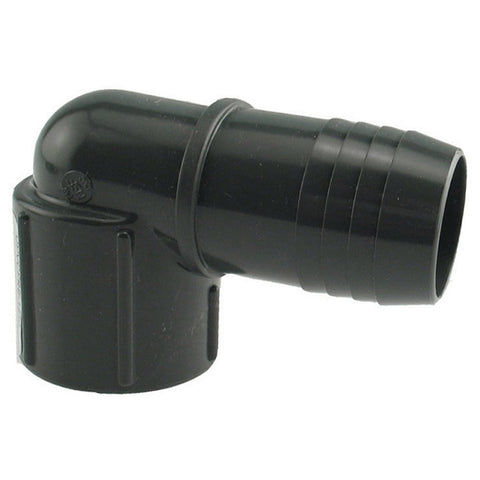 1-1/4" Insert x 1" Female Pipe Thread PVC Elbow