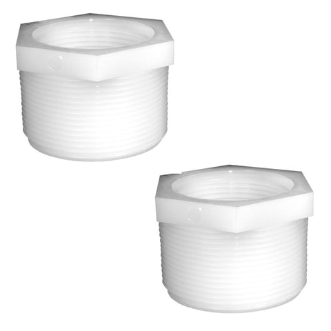 1/2" MPT x 3/8" FPT Nylon Reducer Bushing