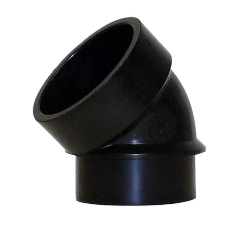 1-1/2" Spigot x Hub ABS 45 Degree Street Elbow