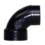 1-1/4" Spigot x Hub ABS 90 Degree Street Elbow