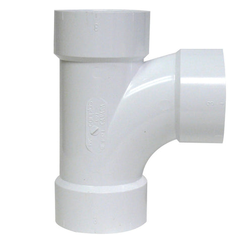 CSA Approved 3" Sewer Sanitary Tee