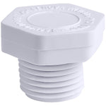 Schedule 40 1/2" MPT PVC Plug