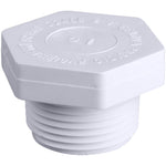 Schedule 40 1" MPT PVC Plug