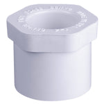 Schedule 40 1" Spigot x 1/2" Slip PVC Reducing Bushing