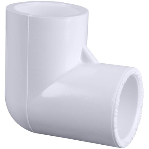 Schedule 40 1/2" Slip x Slip PVC 90 Degree Elbow