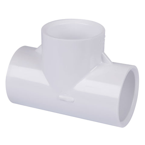 Schedule 40 1-1/2" Slip x Slip PVC Tee