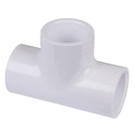 Schedule 40 1/2" Slip x Slip PVC Tee