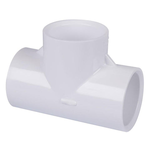 Schedule 40 1-1/4" Slip x Slip PVC Tee