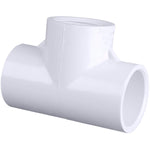 Schedule 40 3/4" Slip x Slip x FPT PVC Tee