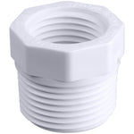 Schedule 40 3/4" MPT x 1/2" FPT PVC Reducing Bushing