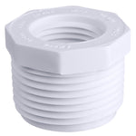 Schedule 40 1" MPT x 1/2" FPT PVC Reducing Bushing