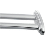 Moen DN2141CH Double Adjustable Curved Shower Rod, Chrome