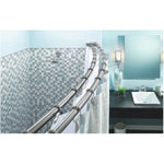 Moen DN2141CH Double Adjustable Curved Shower Rod, Chrome