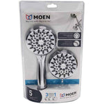 Moen FAUCETS 20016 Chrome 5 Function Combination showerhead