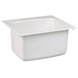 Mustee 10 Utility Sink, 22-Inch x 25-Inch, White