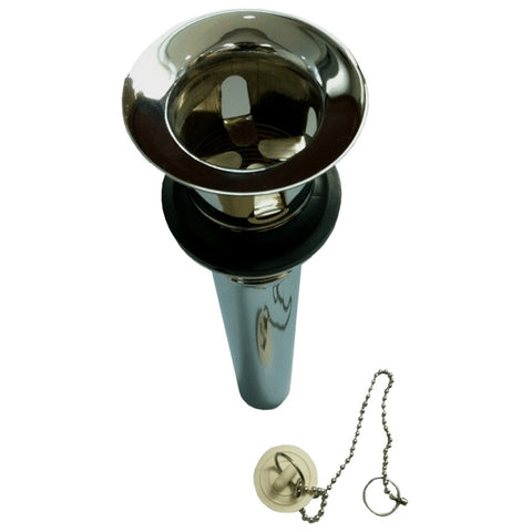 1-1/4 inch(s) Chrome Drain Plug, with Chain