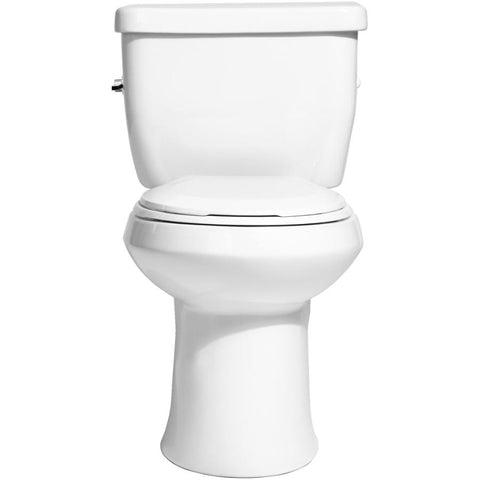 15.5" Niagara 4.8L 2 Piece White Flapperless Toilet