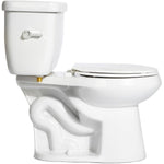 15.5" Niagara 4.8L 2 Piece White Flapperless Toilet