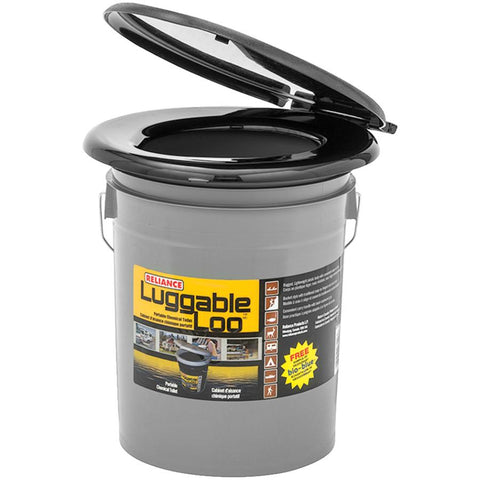 Reliance Products Luggable Loo Portable 5 Gallon Toilet