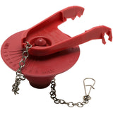 Fluidmaster 555CCRP8 Complete Toilet Flush Valve Repair Kit, 3-Inch, Black