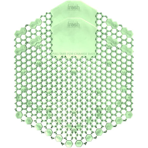 Cucumber Melon Scented Urinal Screens - 2 Pack