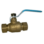 1/2" Compression Brass Ball Valve