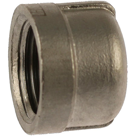 1/2" Round Stainless Steel Cap