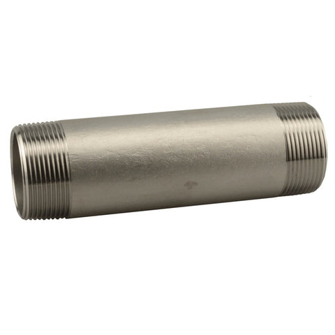 1/2" x 1-1/2" Stainless Steel Nipple