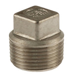 1/2" Stainless Steel Square Plug